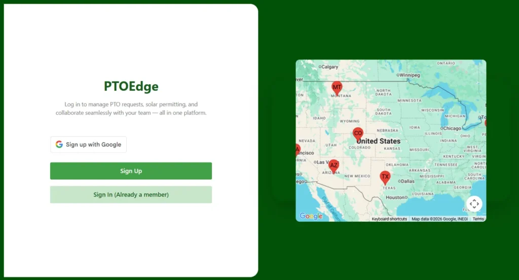 ptoedge pto permitting