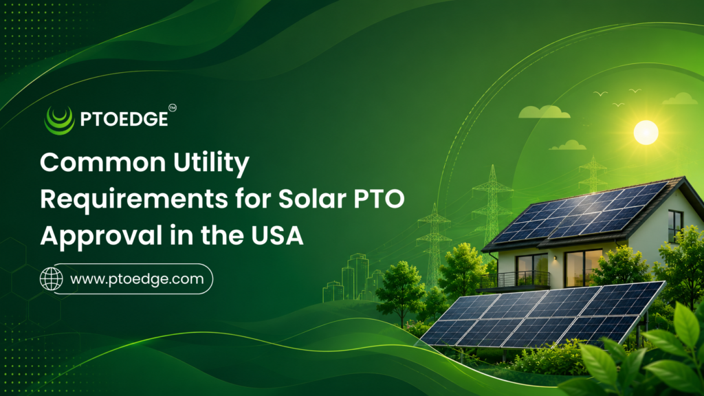 Common Utility Requirements for Solar PTO Approval in the USA